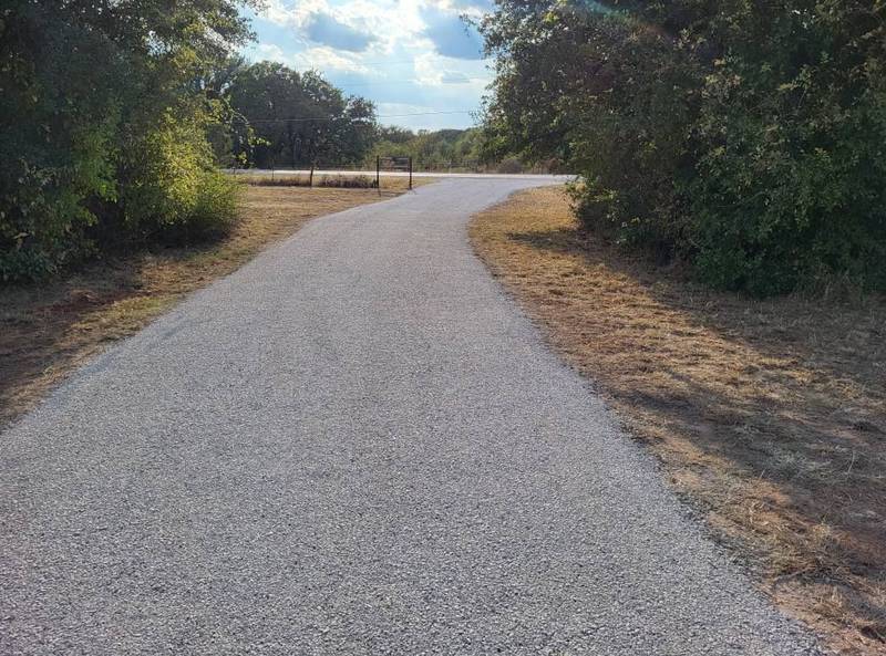 Base rock roadway build - Zook Services